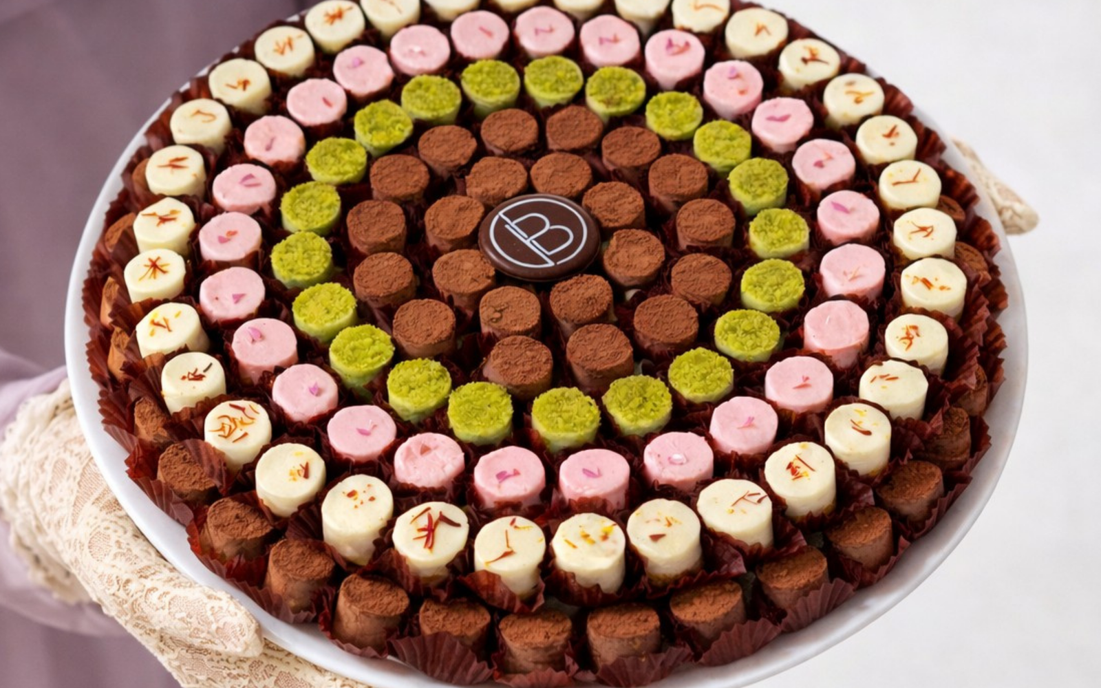 Cheese Cake (rose-lotus-berry-pistachio) (1kg)